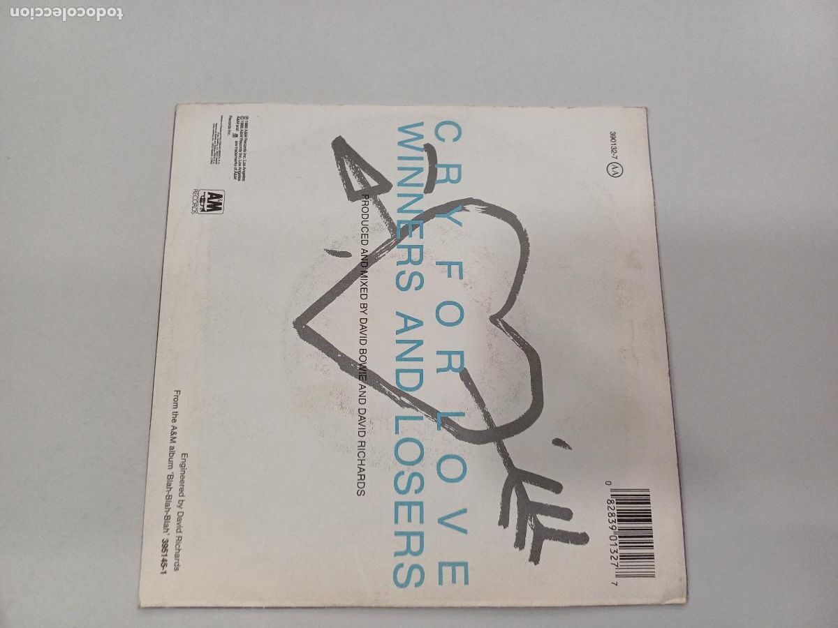 Discos de vinilo: IGGY POP/CRY FOR LOVE/SINGLE. - Foto 3