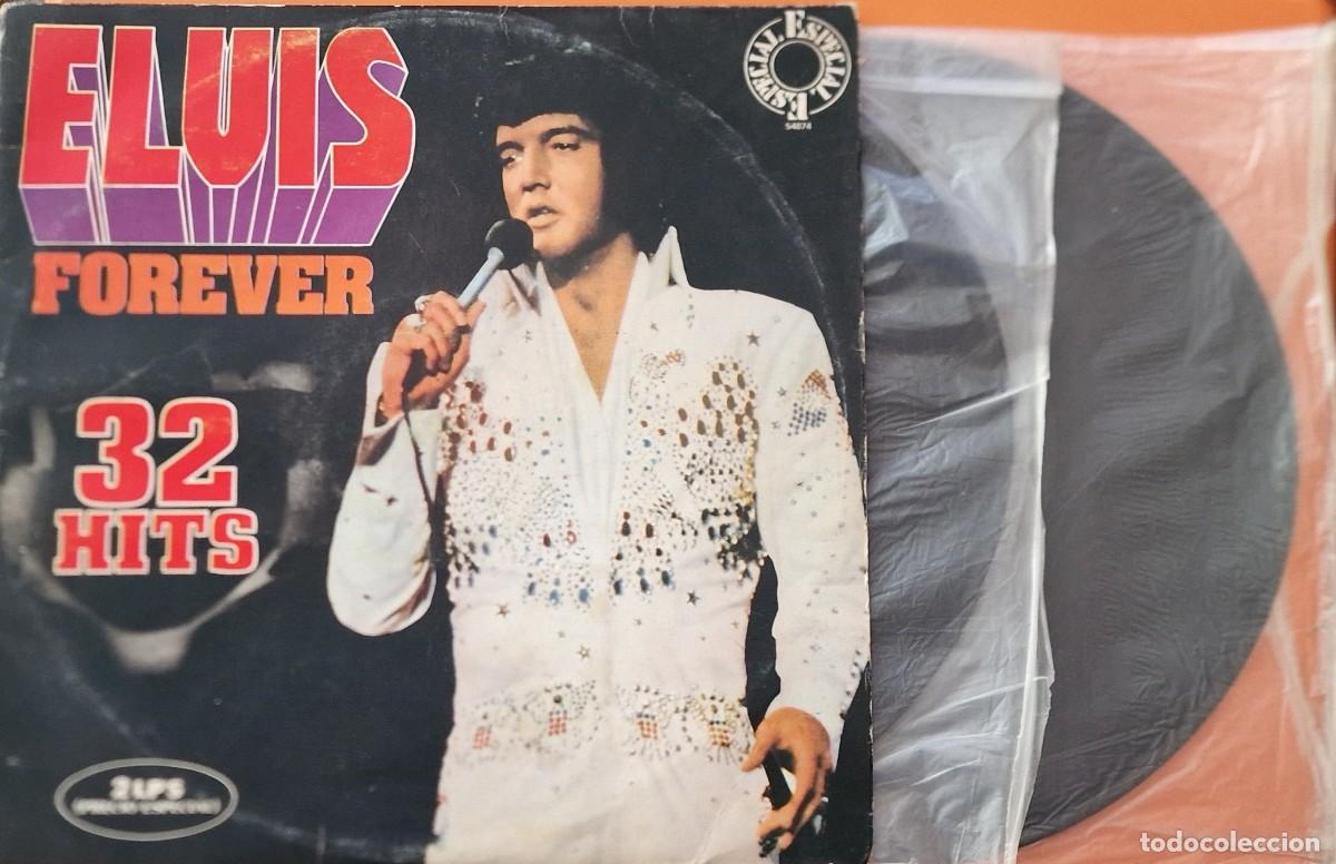 Discos de vinilo: disco vinilo LP. Elvis forever - Foto 1