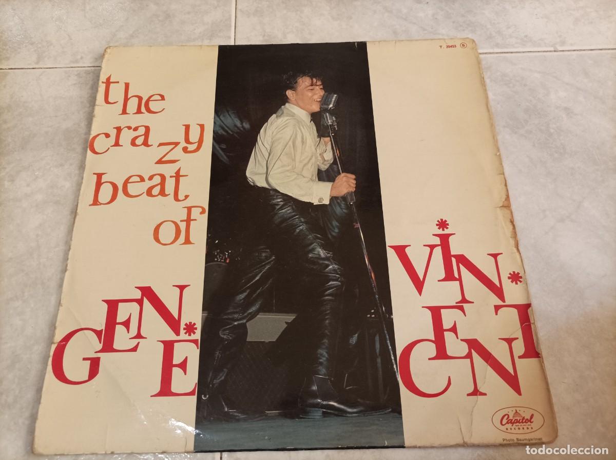 Discos de vinilo: Gene Vincent lp Crazy Beat original - Foto 1