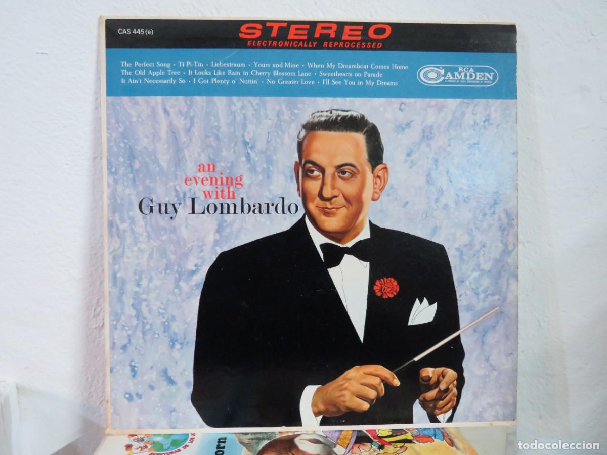 Discos de vinilo: LP GUY LOMBARDO AN EVENING WITH - Foto 1