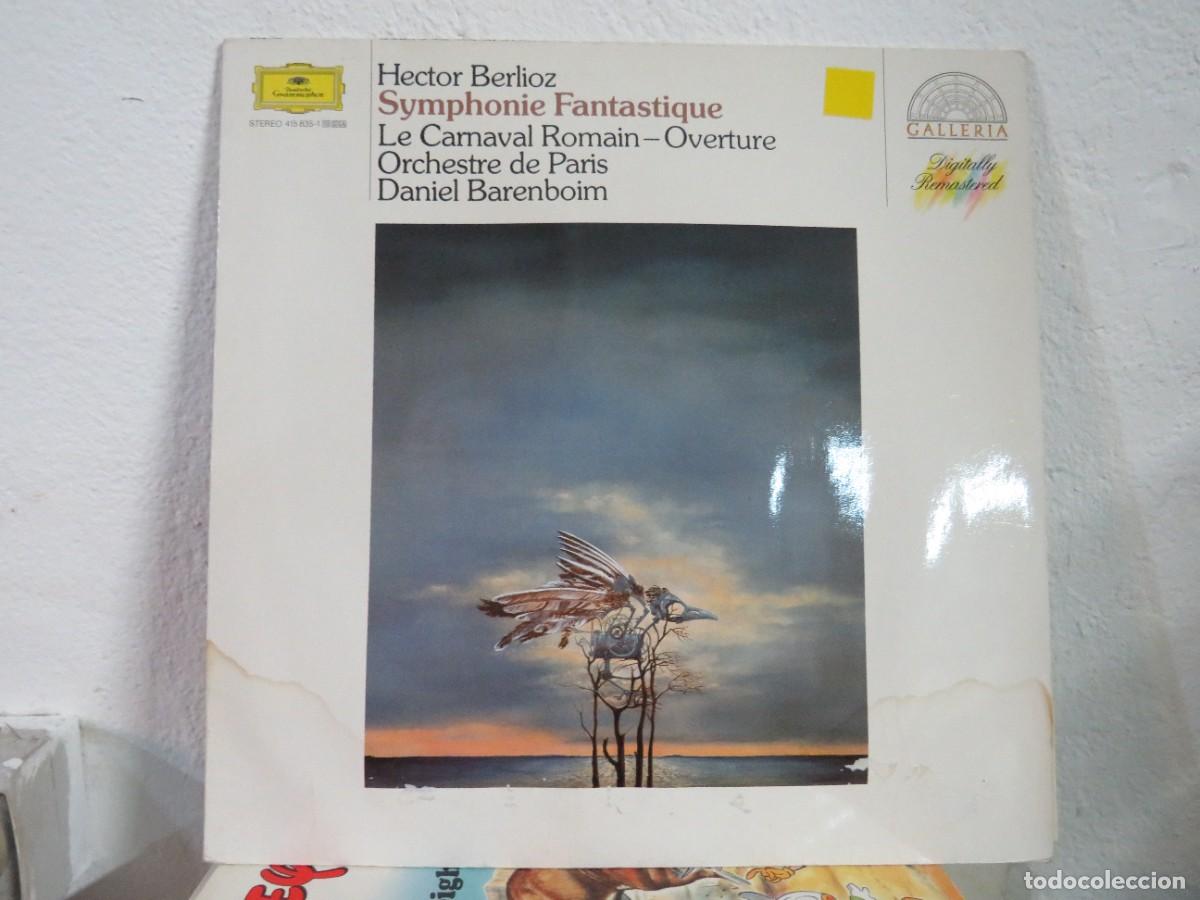 Vinyl records: LP HECTOR BELIOZ SYMPHONIE FANTASTIQUE - LE CARNAVAL ROMAIN OVERTURE ORCHESTRES DE PARIS