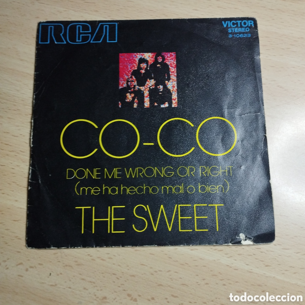 Discos de vinilo: Single 7&rdquo; The Sweet 1971 CO-CO - Foto 1