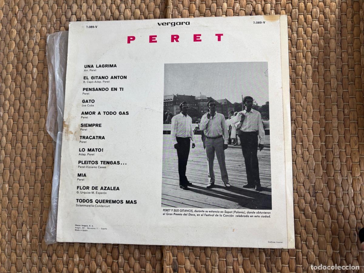 Discos de vinilo: V320 LP Peret - Vergara - Foto 2