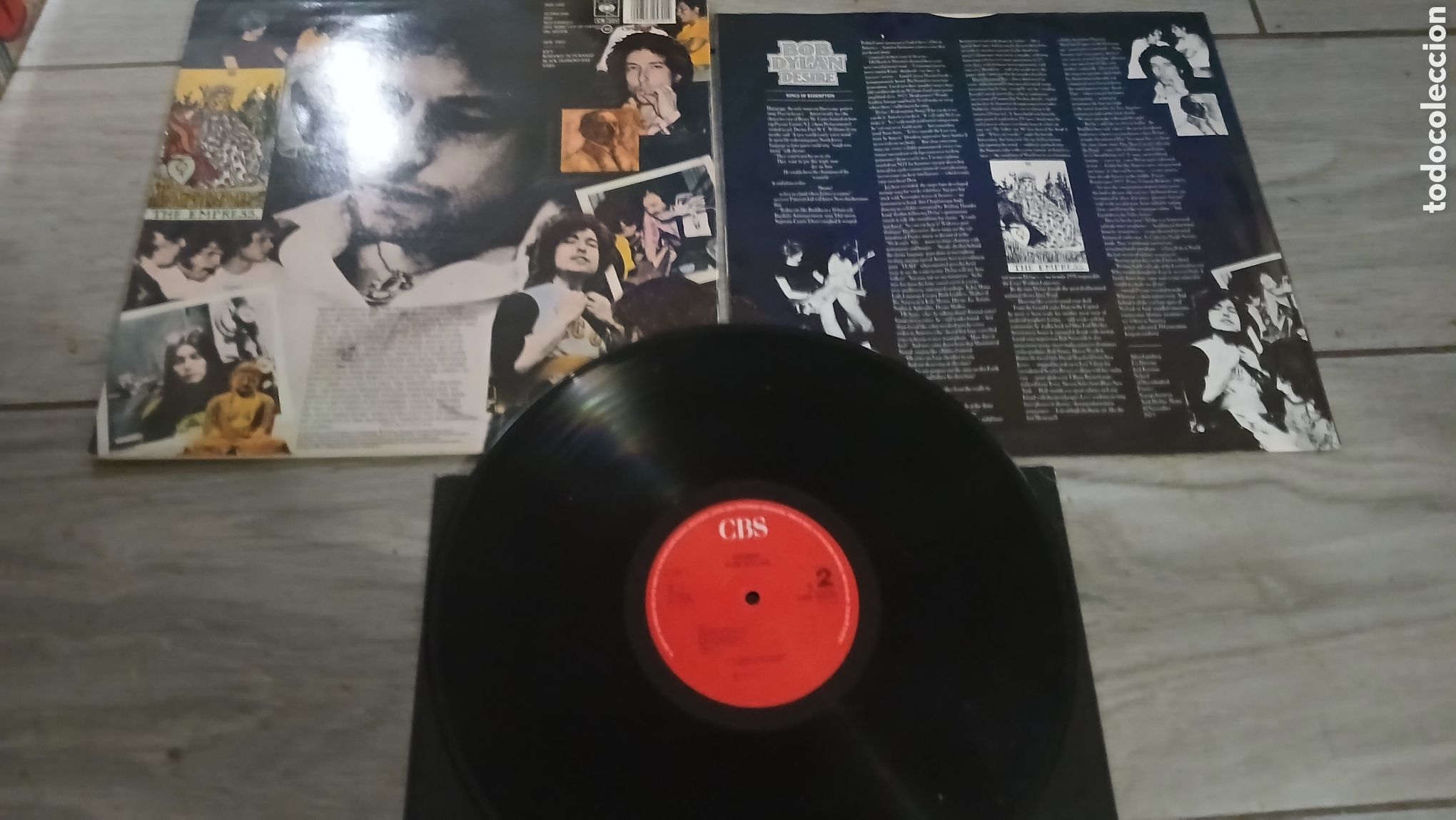 Discos de vinilo: DESIRE-BOB DYLAN-LP- CBS/HOLLAND- IB - Foto 4
