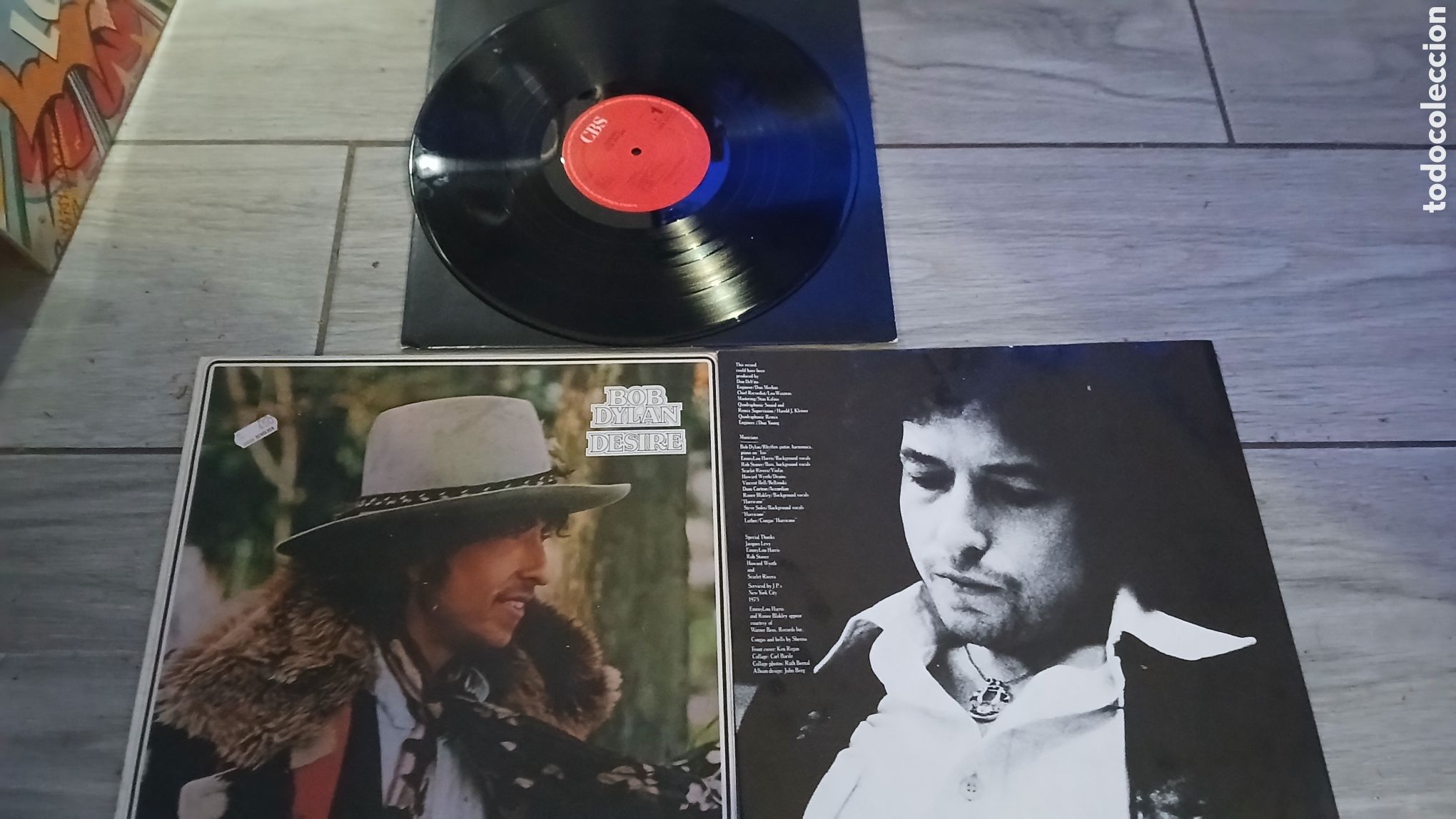 Discos de vinilo: DESIRE-BOB DYLAN-LP- CBS/HOLLAND- IB - Foto 1