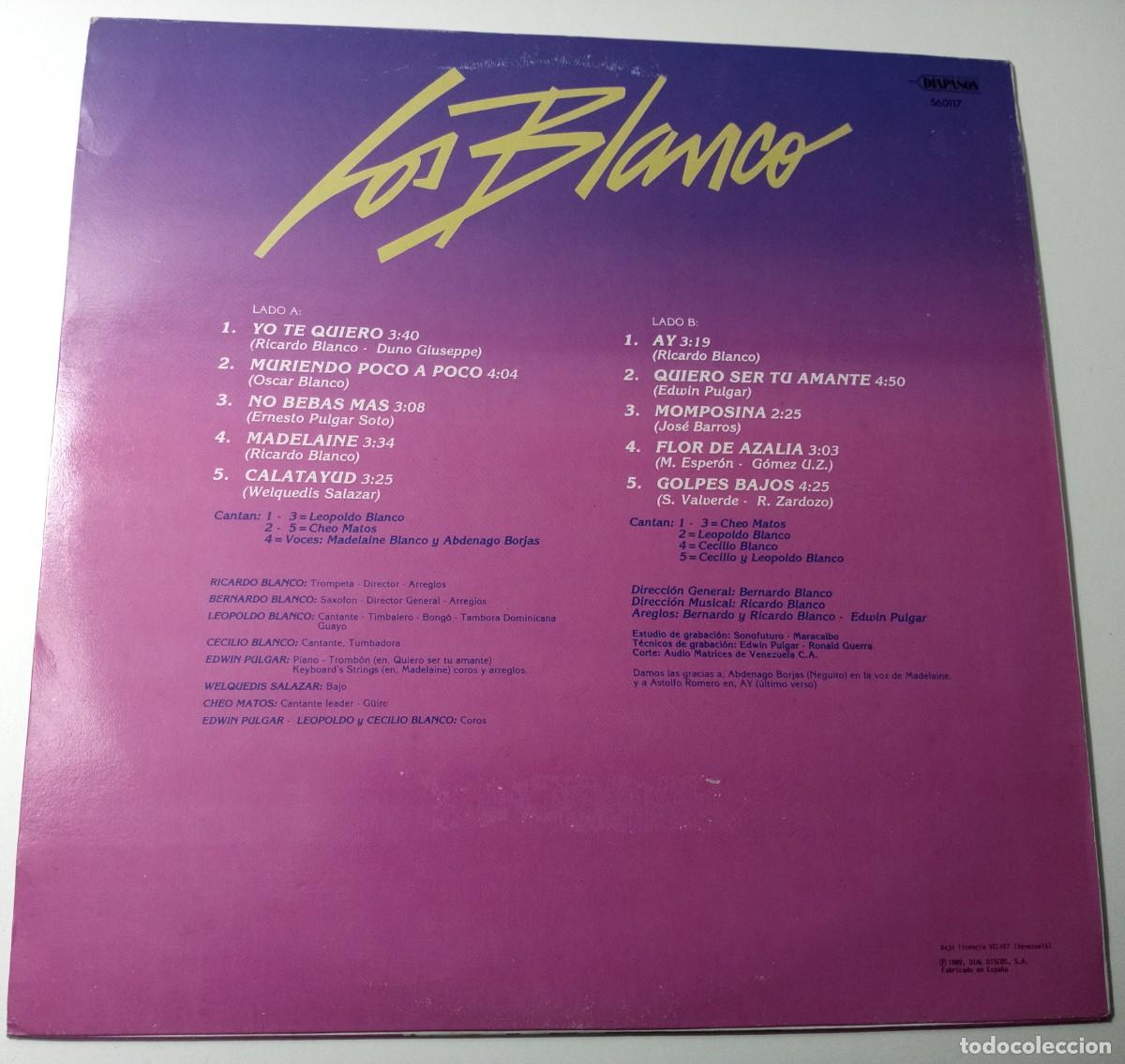 Discos de vinilo: Los blanco &lrm;&ndash; Puuuro sabor - Foto 2