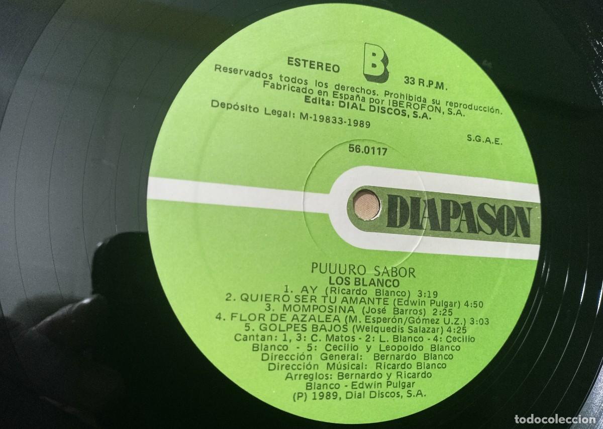 Discos de vinilo: Los blanco &lrm;&ndash; Puuuro sabor - Foto 4