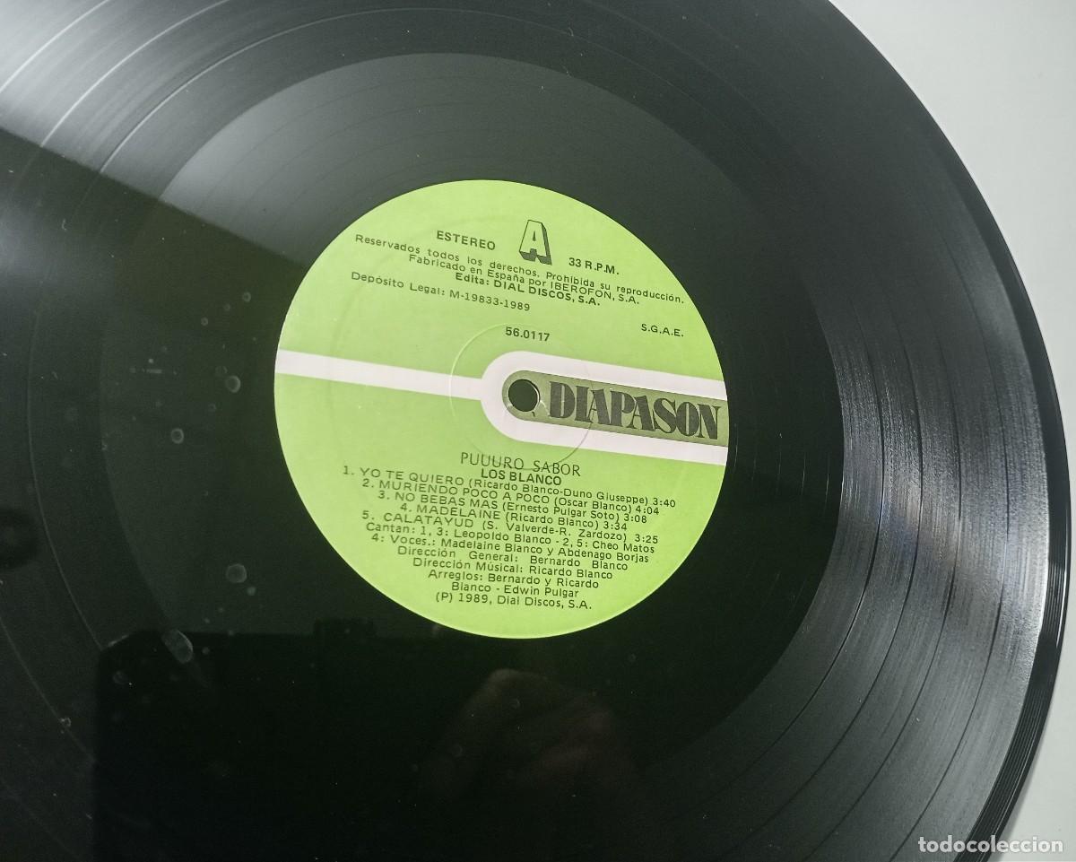 Discos de vinilo: Los blanco &lrm;&ndash; Puuuro sabor - Foto 5