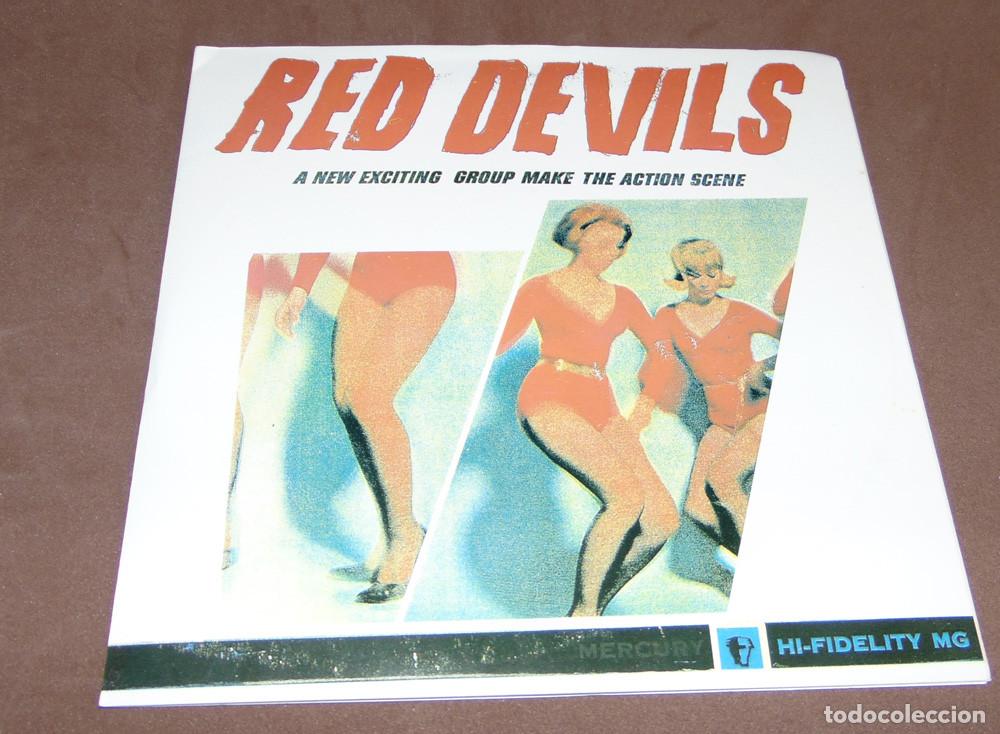 Discos de vinilo: Red Devils &lrm;&ndash; Queen Bee - SINGLE VINILO ROJO - Foto 3