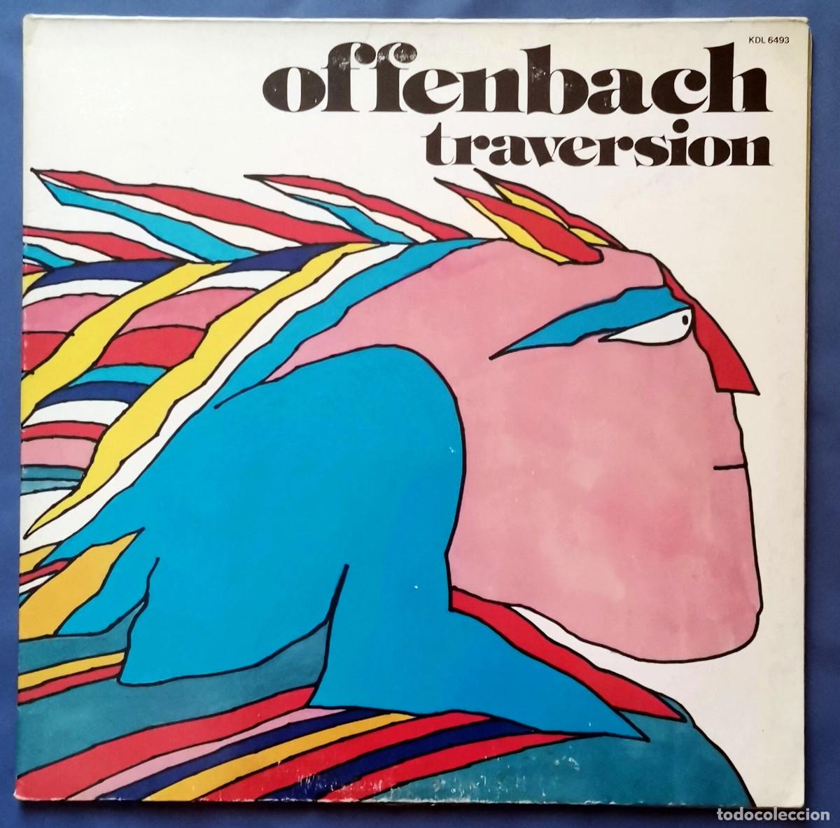 Discos de vinilo: Offenbach &lrm;&ndash; Traversion LP, Gatefold France 1978 hard rock - Foto 1
