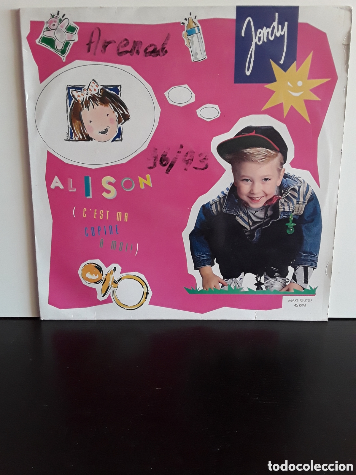 Discos de vinilo: Jordy &lrm;&ndash; Alison POP 1993 - Foto 1