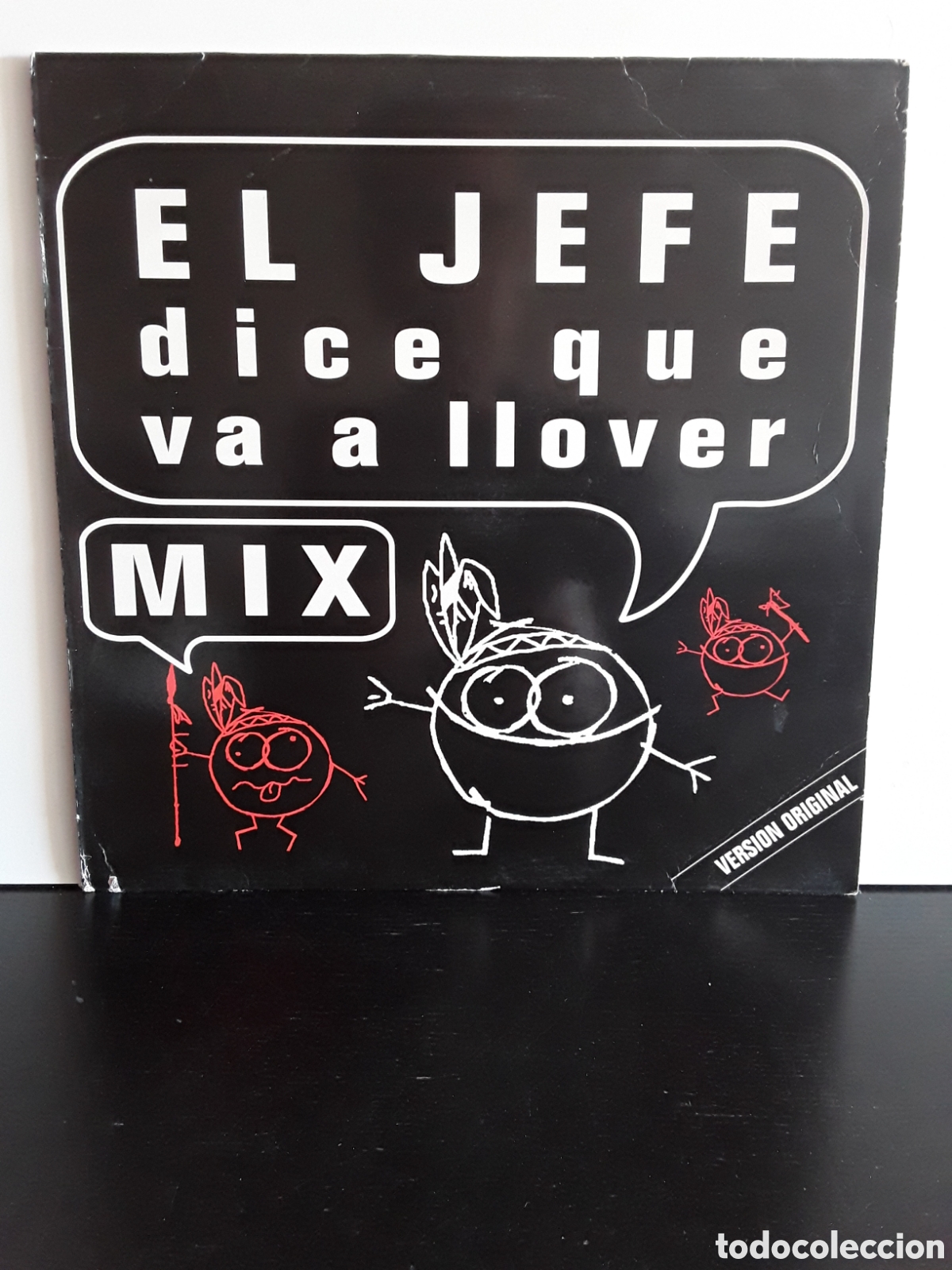 Discos de vinilo: Daniel Y La Quartet De Ba&ntilde;o Band &lrm;&ndash; El Jefe Dice Que Va A Llover - Foto 1