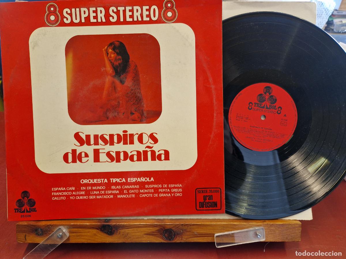 Discos de vinilo: SINGLE. SUPER STEREO. SUSPIROS DE ESPA&Ntilde;A. - Foto 1