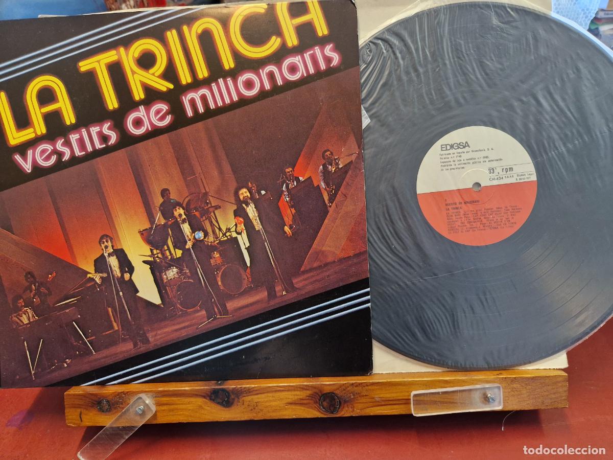 Discos de vinilo: SINGLE. LA TRINCA. VESTIES DE MILLONARIS. - Foto 1