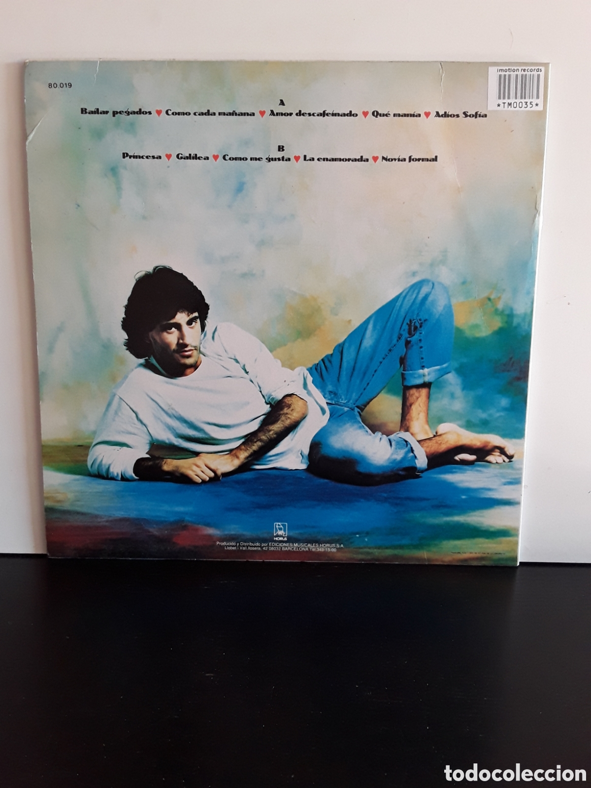 Discos de vinilo: Sergio Dalma &lrm;&ndash; Sinti&eacute;ndonos La Piel - Foto 2