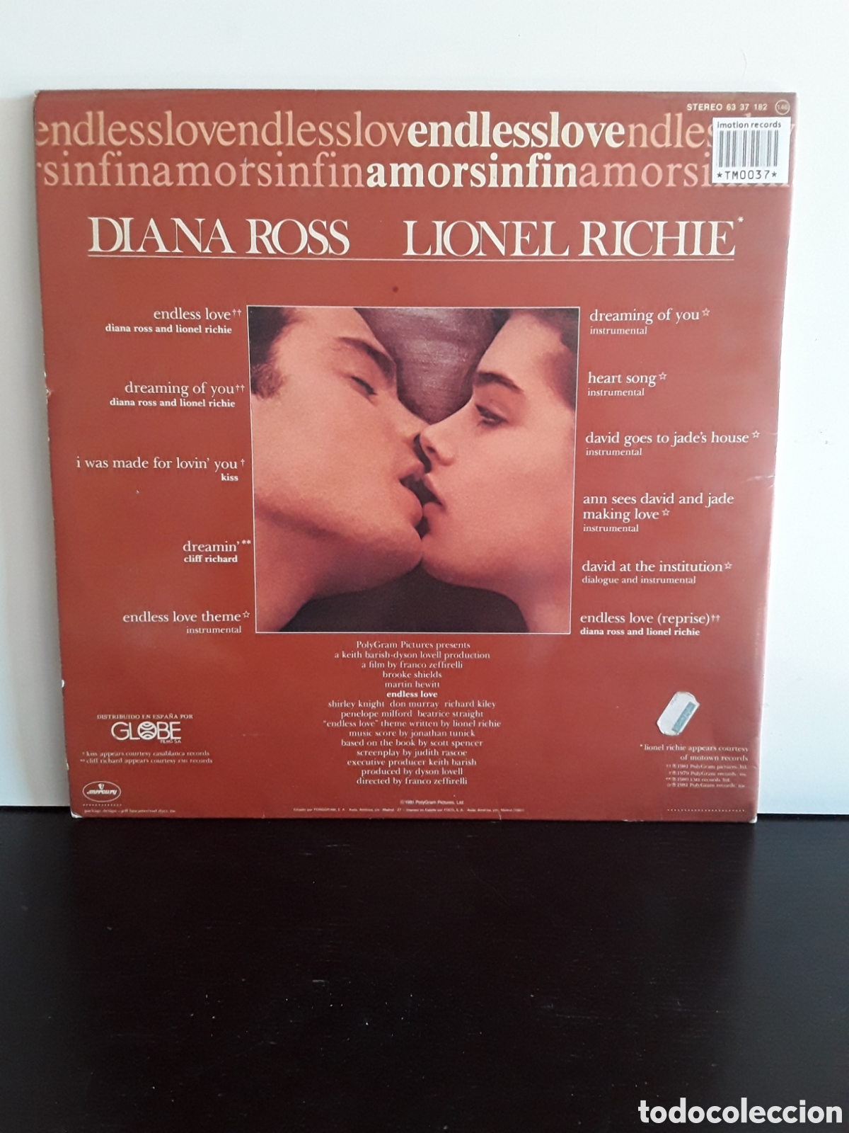 Discos de vinilo: Endless Love SOUNDTRACK - Foto 2
