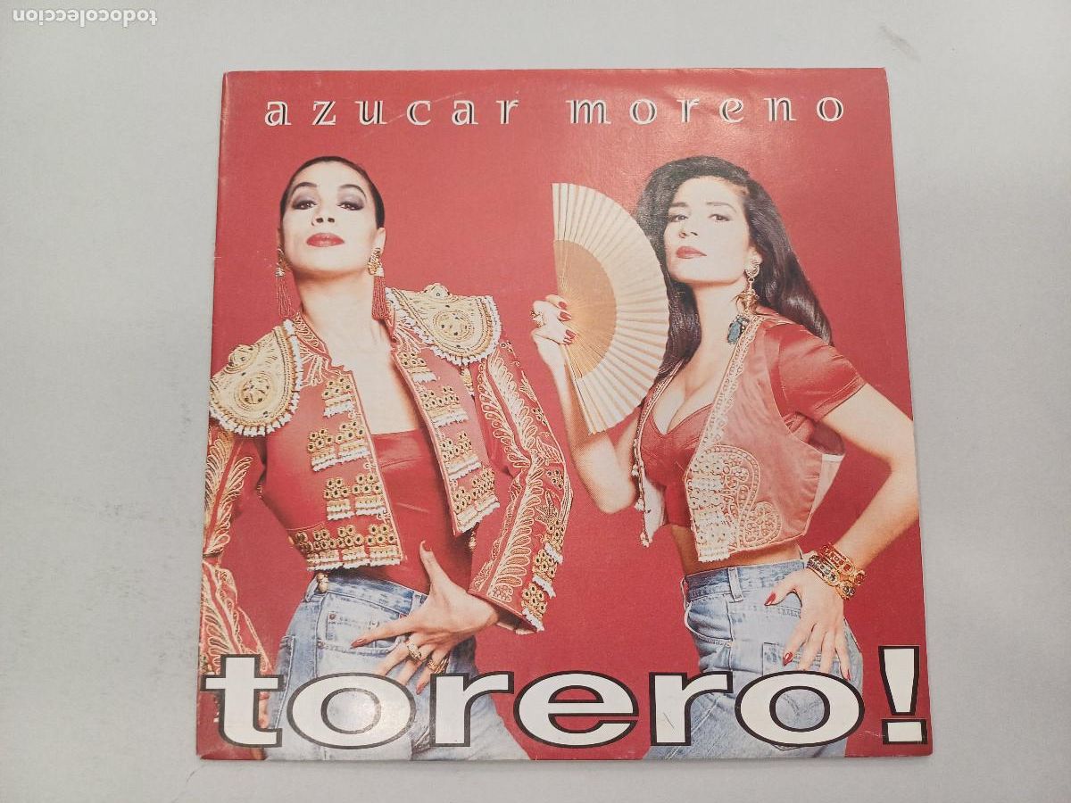 Discos de vinilo: AZUCAR MORENO/TORERO/SINGLE PROMOCIONAL. - Foto 1