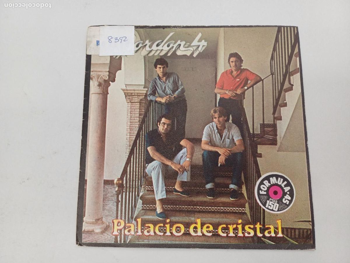 Discos de vinilo: BORDON 4/PALACIO DE CRISTAL/SINGLE PROMOCIONAL. - Foto 1