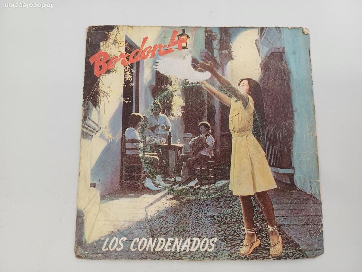 Discos de vinilo: BORDON 4/LOS CONDENADOS/SINGLE. - Foto 1