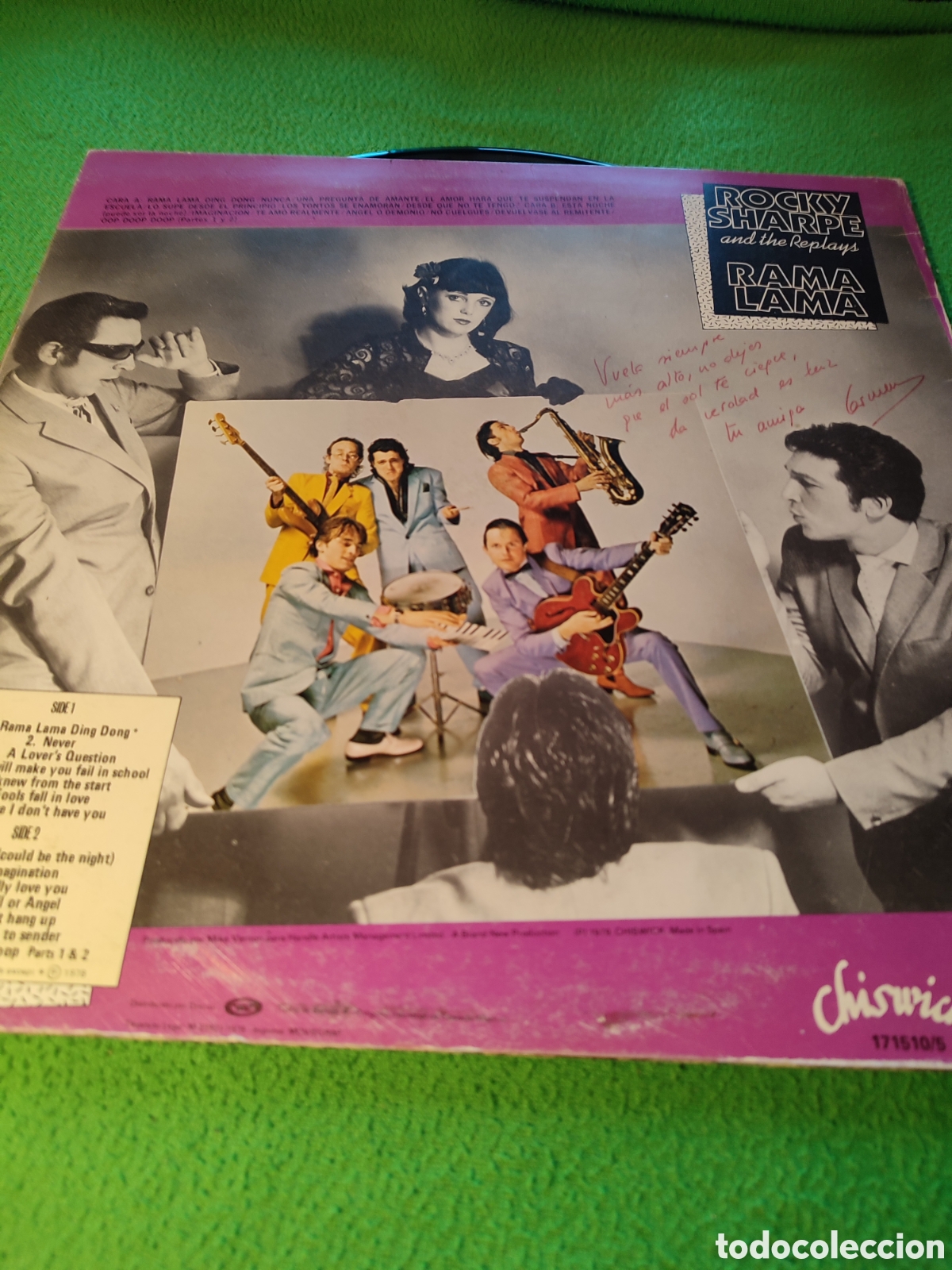 Discos de vinilo: Rocky Sharpe - Ramalama vinilo Lp - Foto 4