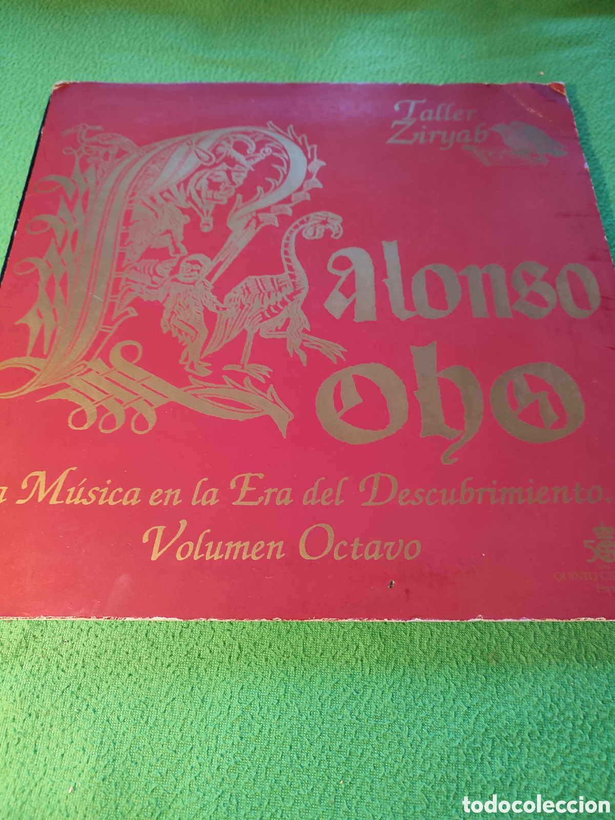 Dischi in vinile: Taller Ziryab - Alonso Lobo M&uacute;sica en la era del descubrimiento