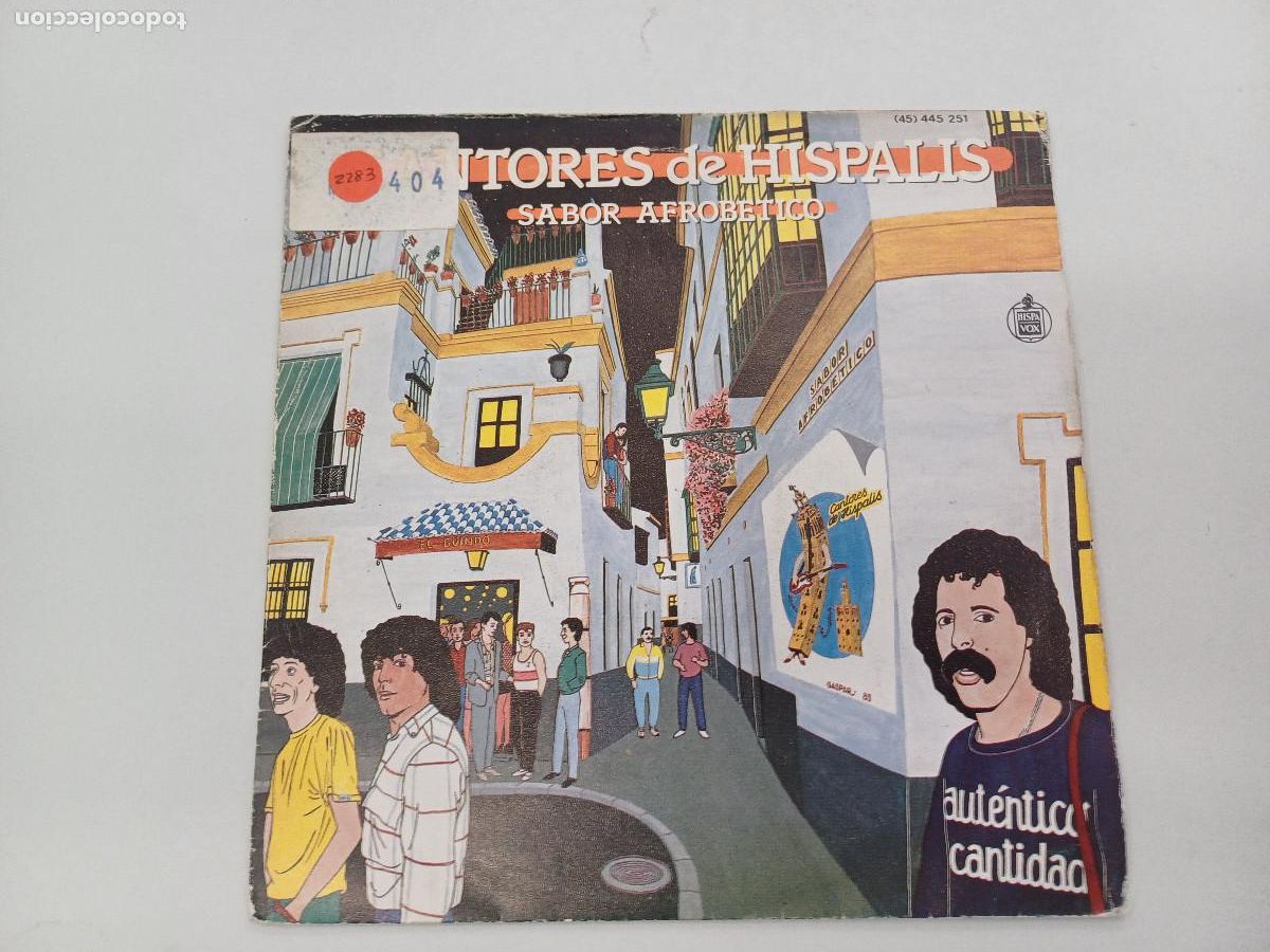 Discos de vinilo: CANTORES DE HISPALIS/SABOR AFROBETICO/SINGLE. - Foto 1