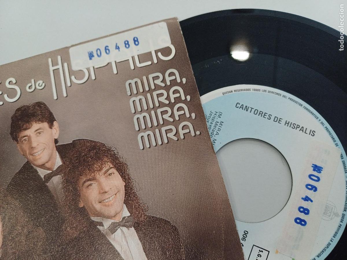 Discos de vinilo: CANTORES DE HISPALIS/MIRA/SINGLE. - Foto 2