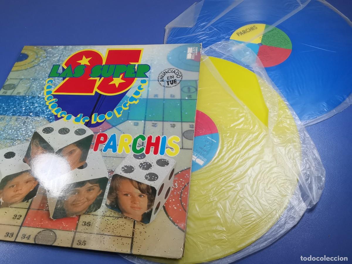Discos de vinilo: PARCHIS LAS 25 SUPER CANCIONES DE LOS PEQUES - Foto 2