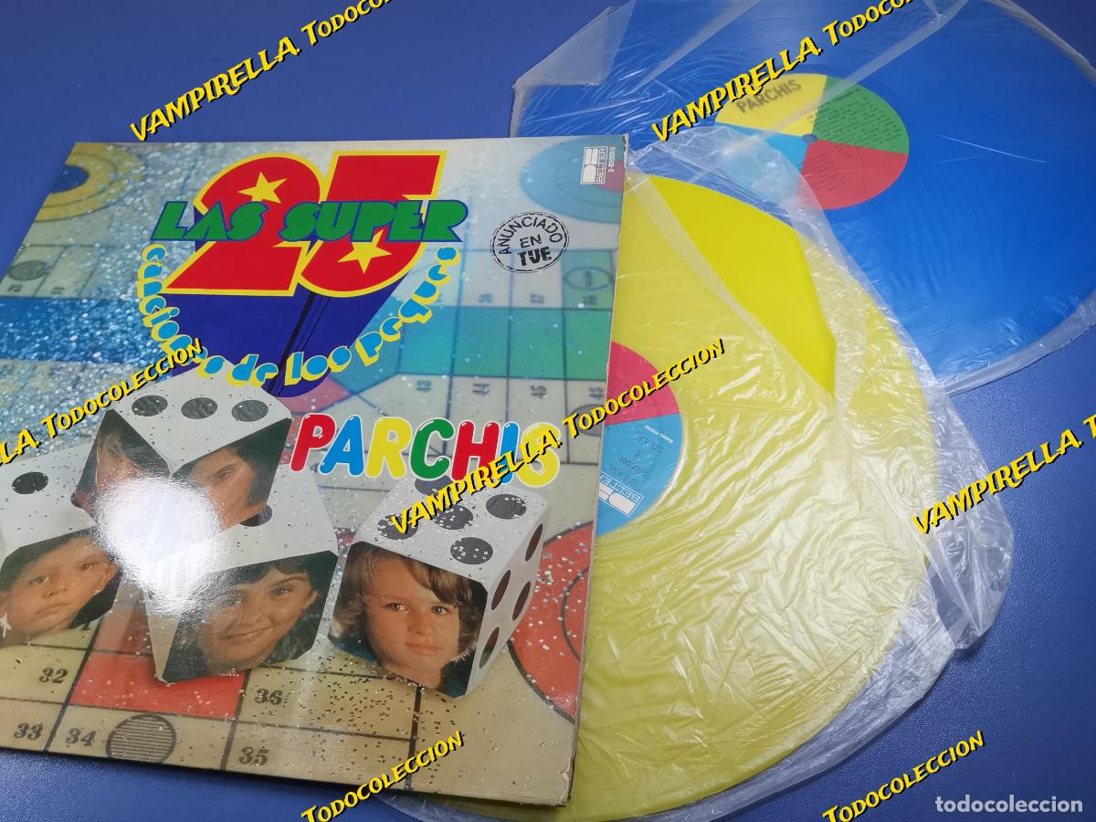 Discos de vinilo: PARCHIS LAS 25 SUPER CANCIONES DE LOS PEQUES - Foto 1