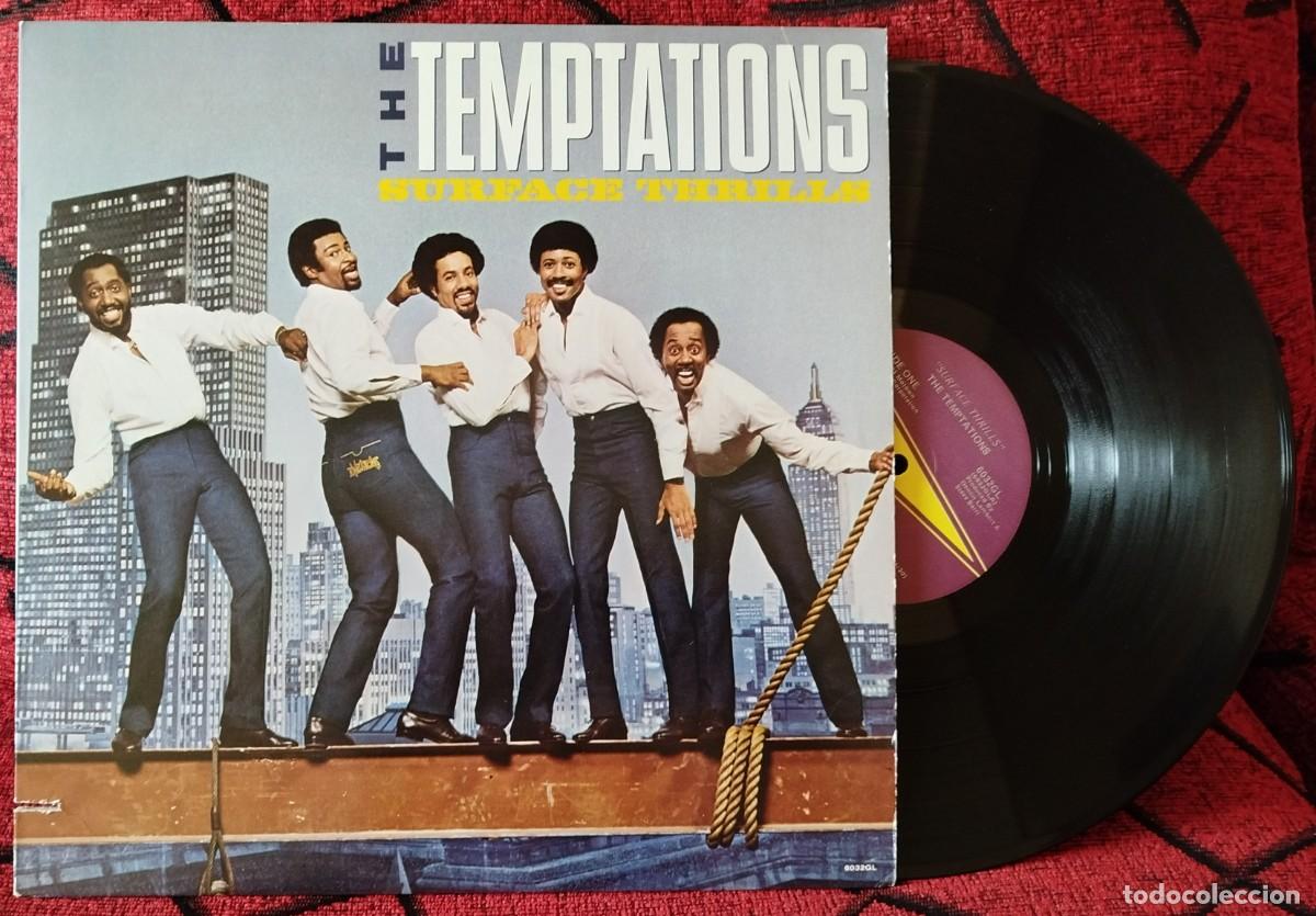 Discos de vinilo: THE TEMPTATIONS ** Surface Thrills ** 1983 USA LP VINILO - Foto 1