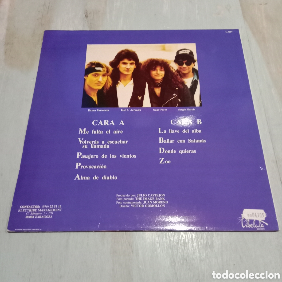 Discos de vinilo: PEDRO BOTERO - LA LLAVE DEL ALBA - LP - Foto 2