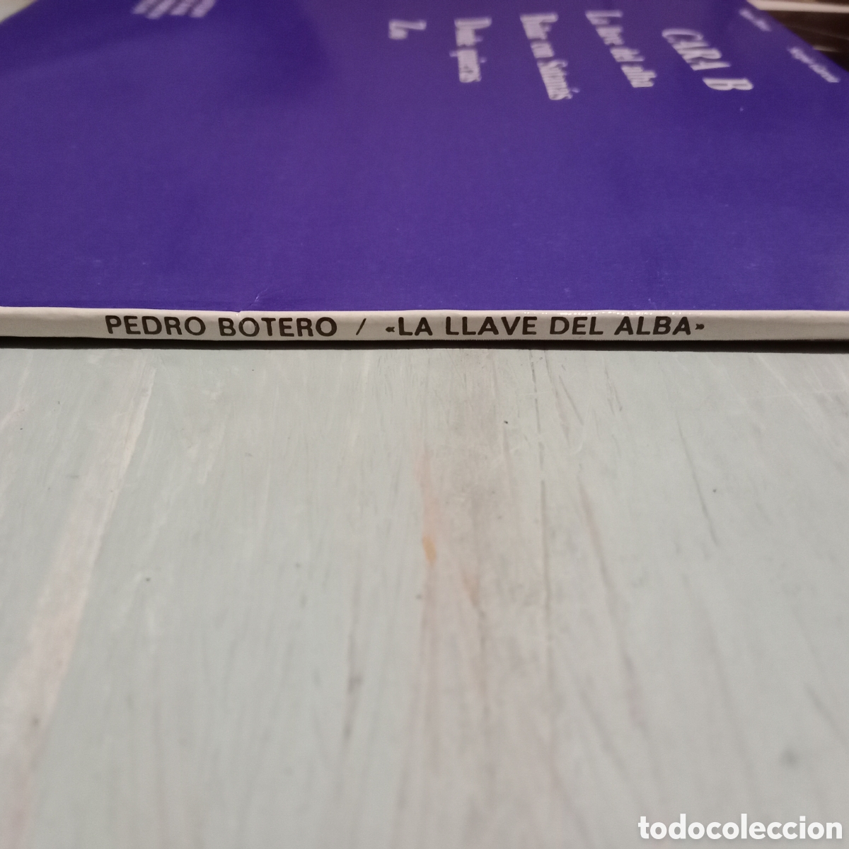 Discos de vinilo: PEDRO BOTERO - LA LLAVE DEL ALBA - LP - Foto 3