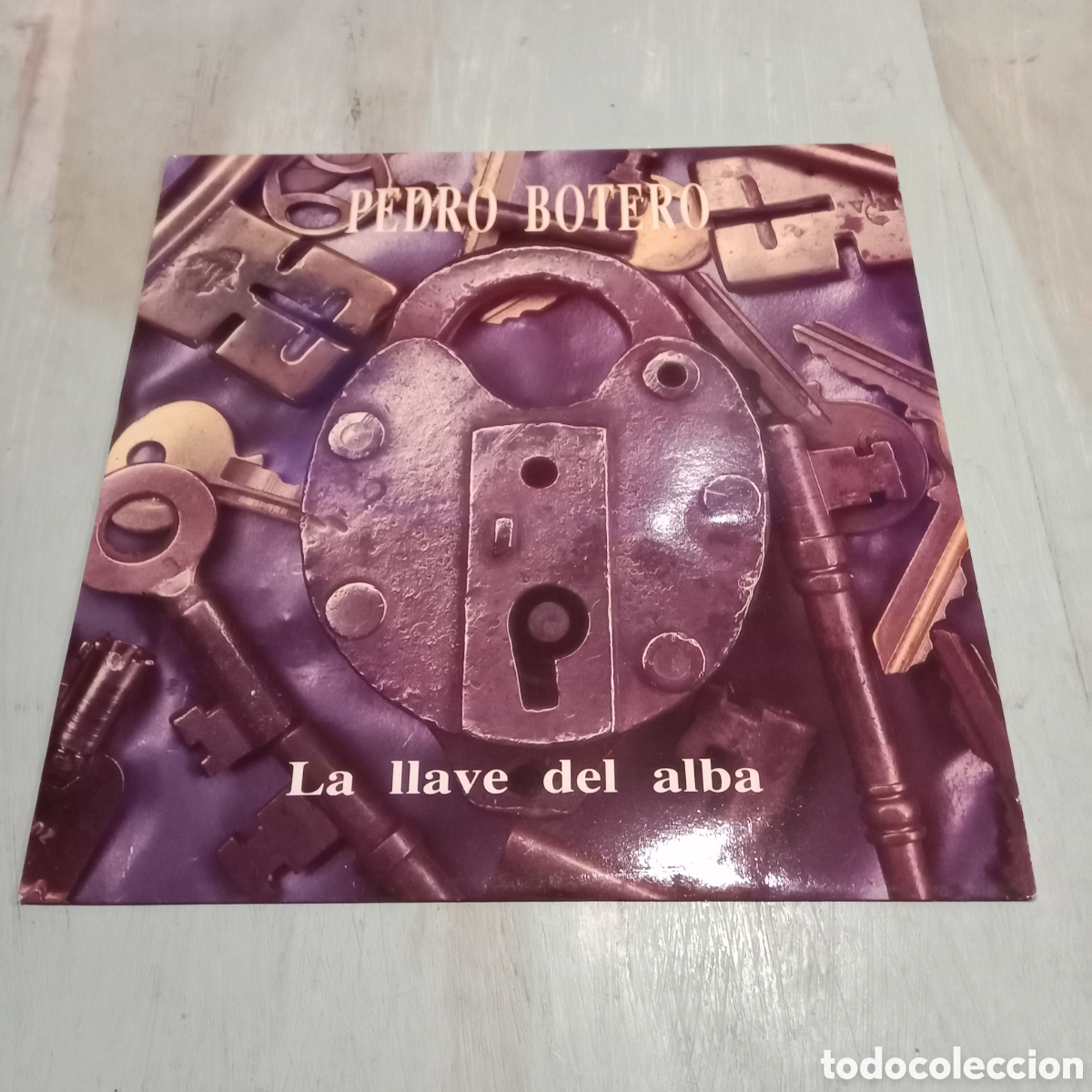Discos de vinilo: PEDRO BOTERO - LA LLAVE DEL ALBA - LP - Foto 1