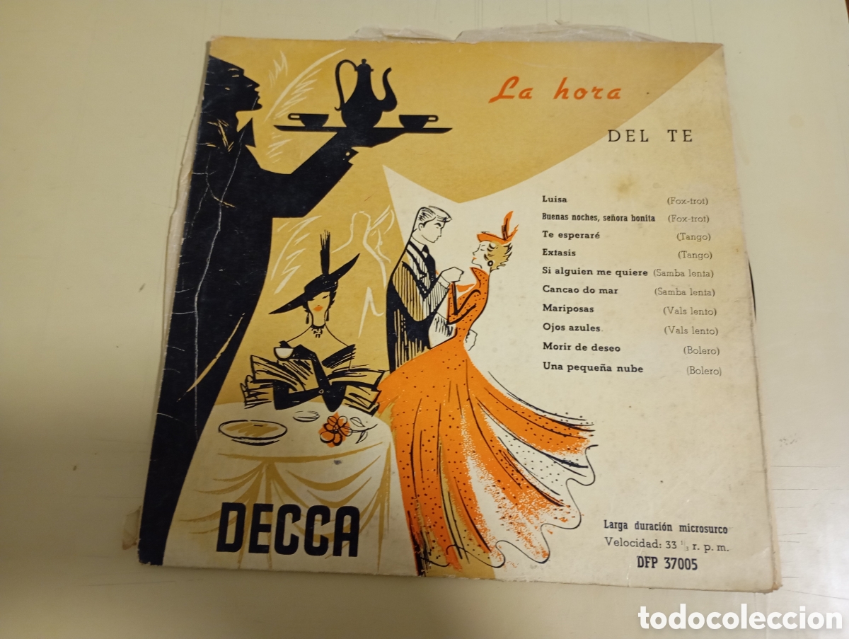 Discos de vinilo: LA HORA DEL TE, DECCA, COLUMBIA - Foto 1