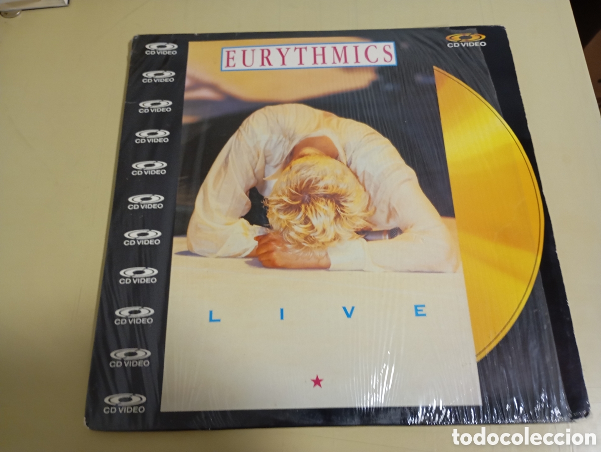 Discos de vinilo: EURYTHMICS, LIVE, CD VIDEO - Foto 1