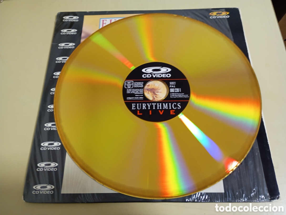 Discos de vinilo: EURYTHMICS, LIVE, CD VIDEO - Foto 2