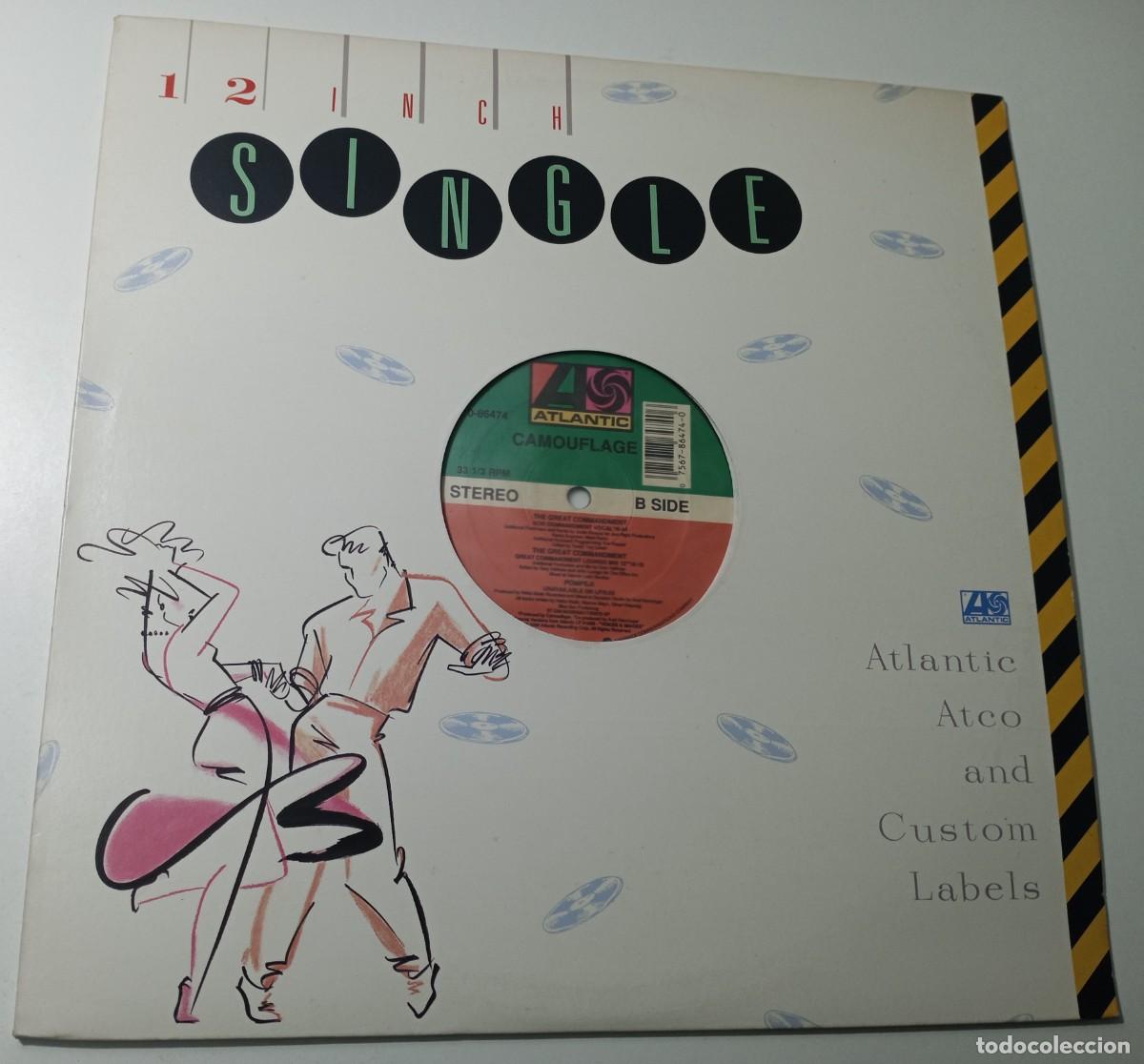 Discos de vinilo: Camouflage &ndash; The great commandment - Foto 1