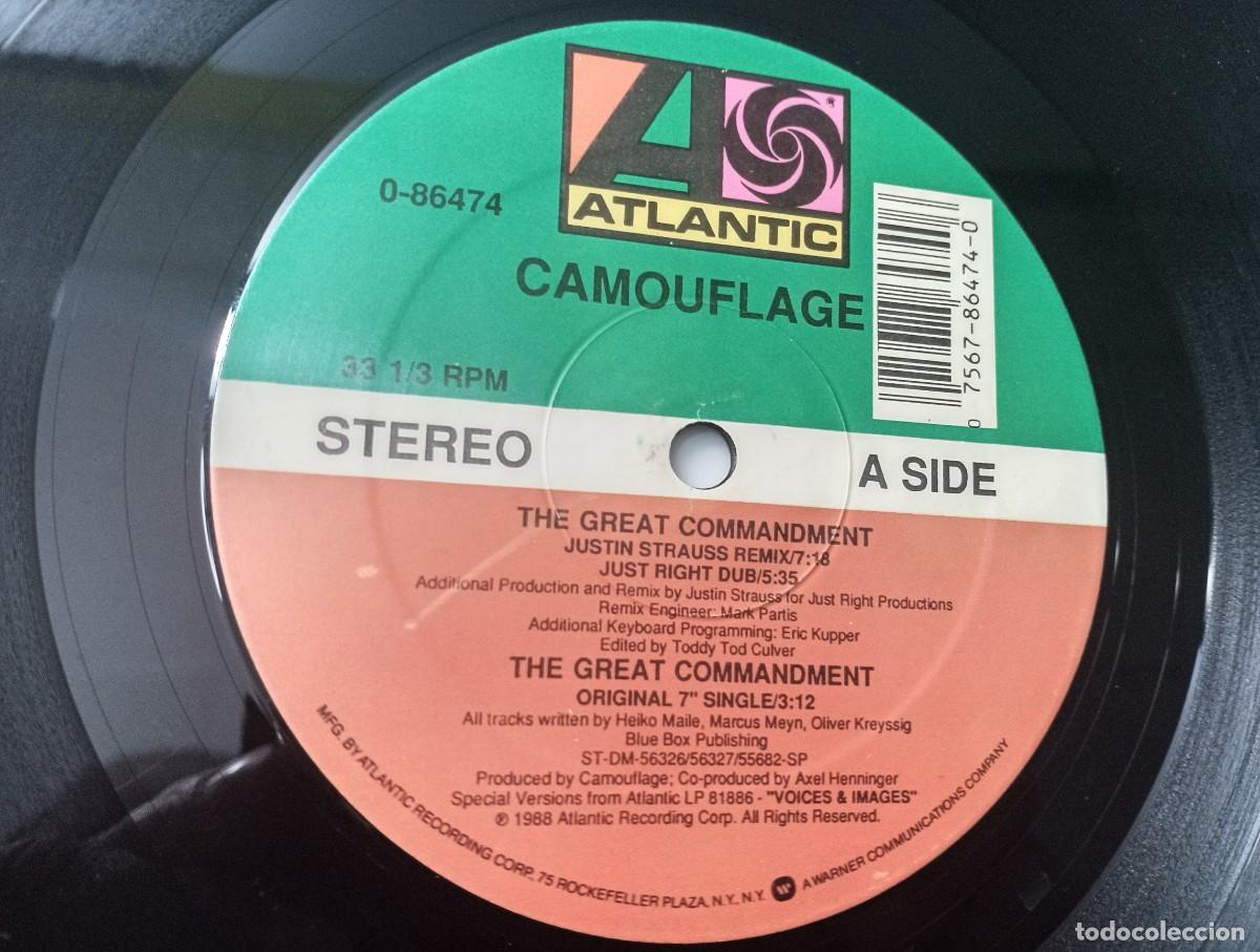 Discos de vinilo: Camouflage &ndash; The great commandment - Foto 3