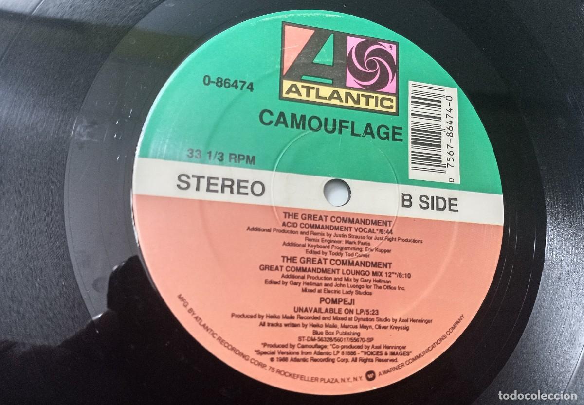 Discos de vinilo: Camouflage &ndash; The great commandment - Foto 4