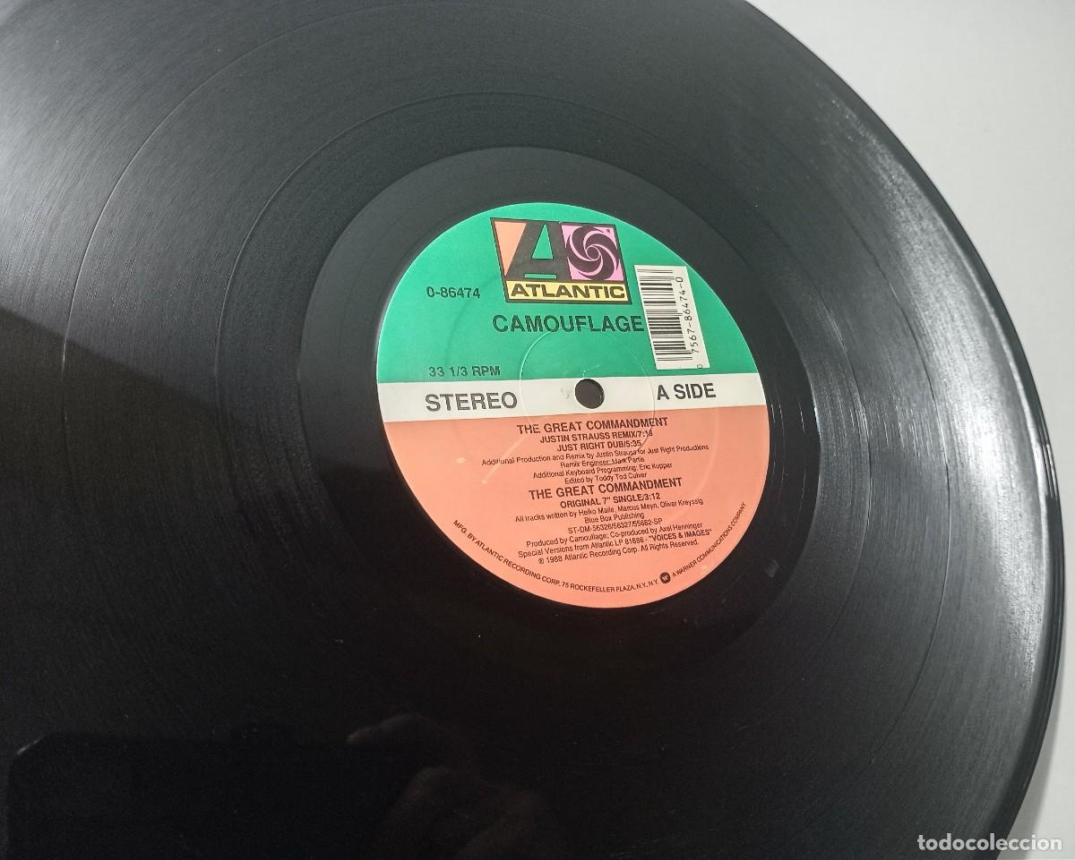 Discos de vinilo: Camouflage &ndash; The great commandment - Foto 5