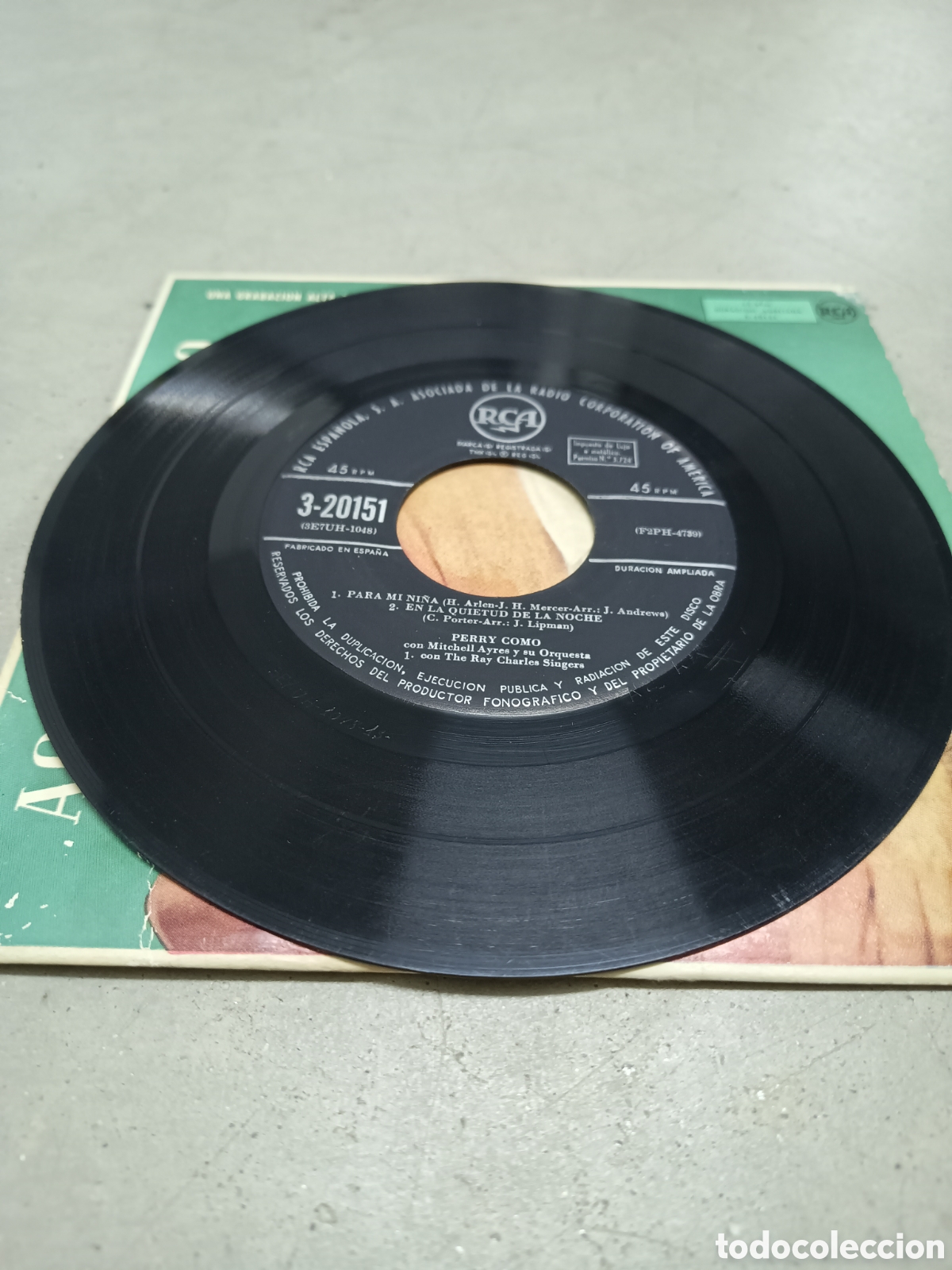 Discos de vinilo: PERRY COMO - AQUI PERRY COMO - Foto 3