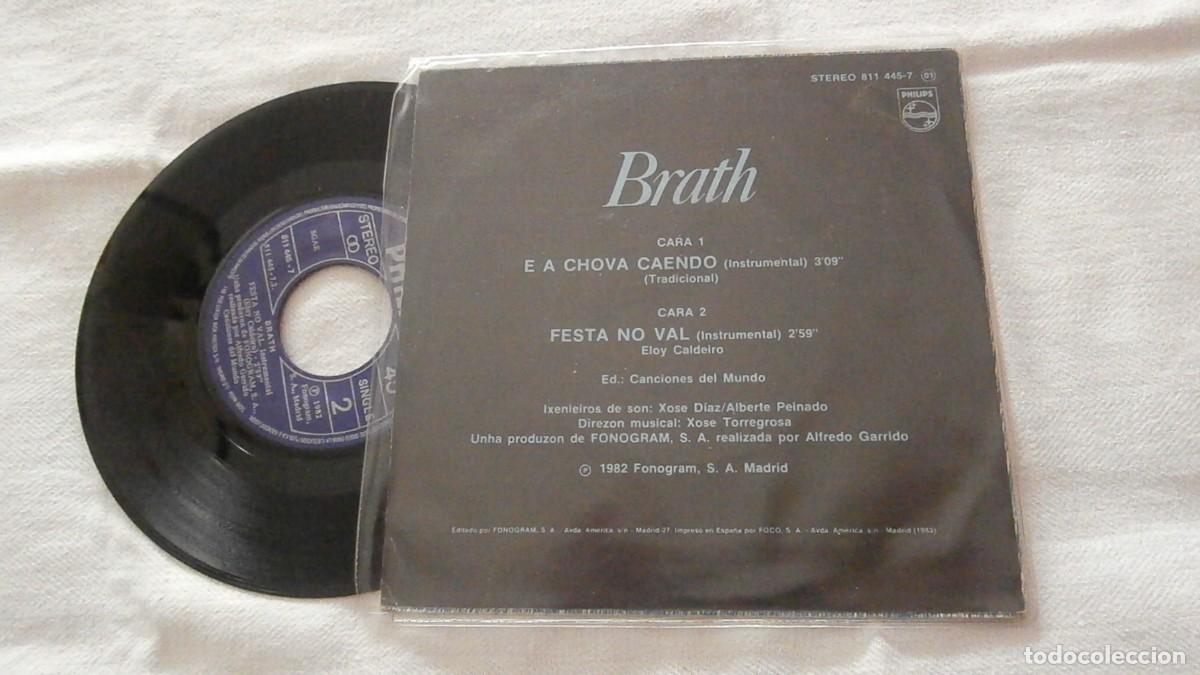 Discos de vinilo: BRATH SG E A CHOIA CAENDO + 1 (1982) COMO NUEVO - Foto 2