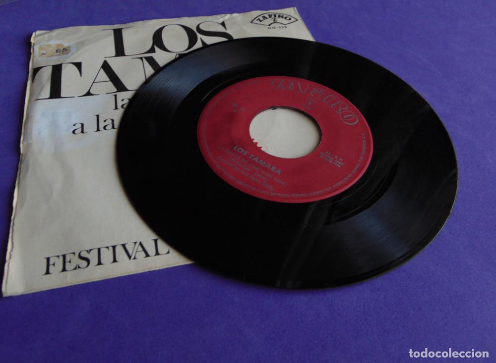 Discos de vinilo: LOS TAMARA - LA VIDA ES ASI - SINGLE - Foto 4