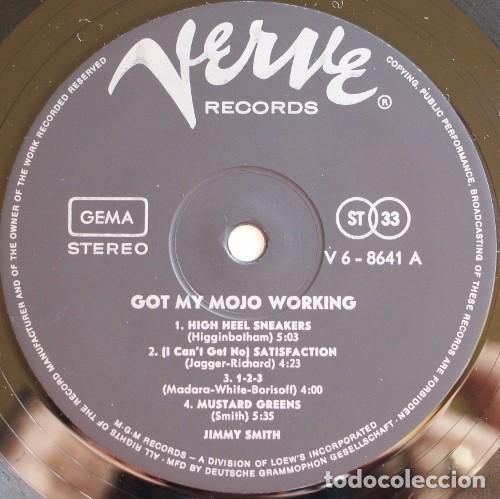 Discos de vinilo: Jimmy Smith - Got My Mojo Workin (LP Vinilo) - Foto 2