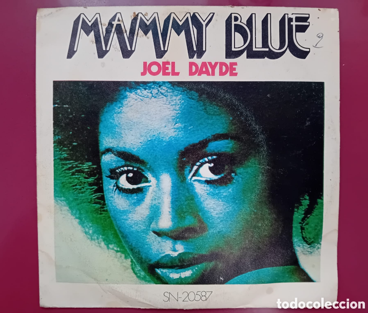 Discos de vinilo: Vinilo 45 - JOEL DAYDE - Mammy blue - 1971 - Foto 1