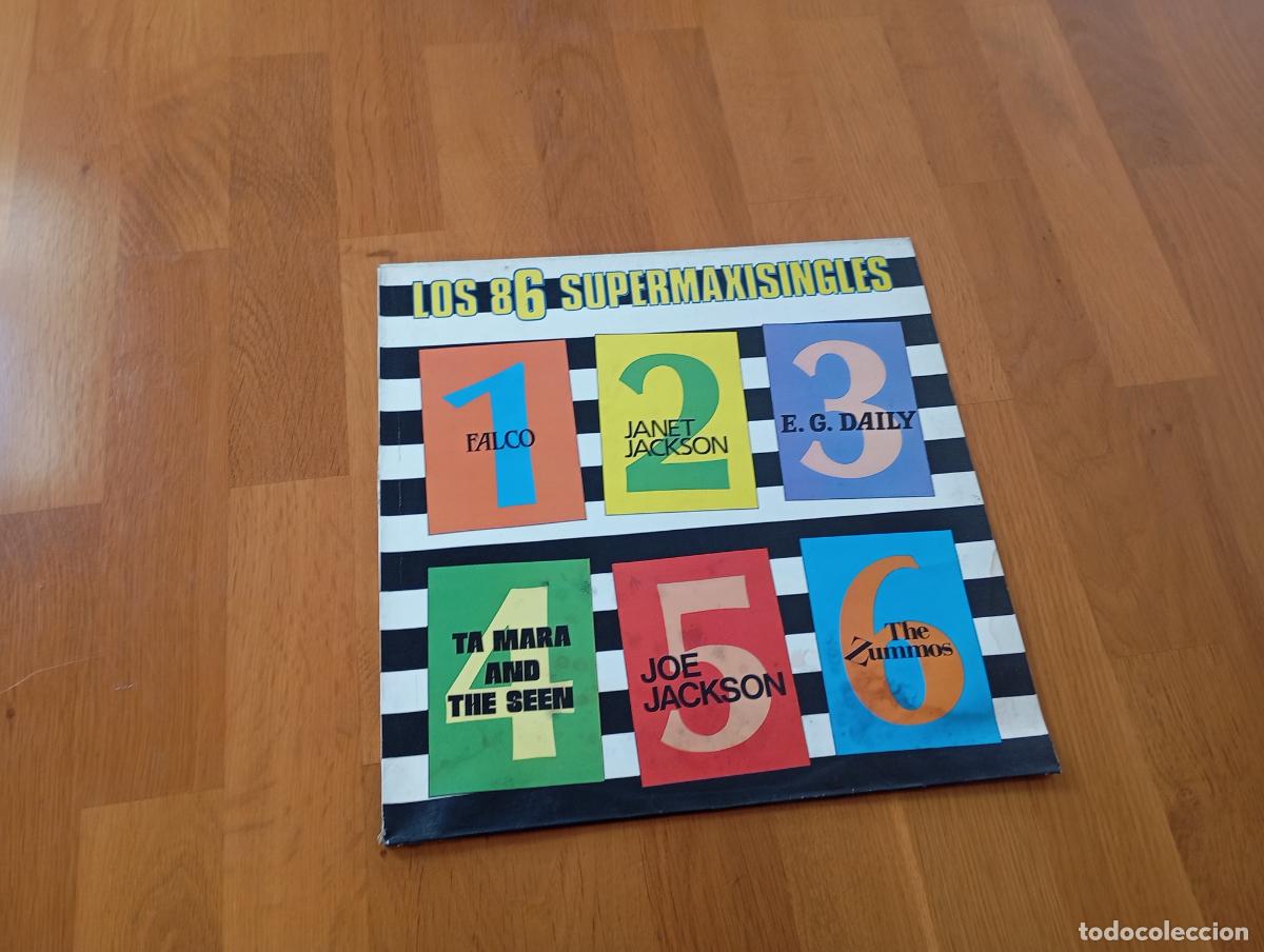 Discos de vinilo: Los 86 supermaxisingles-falco,Janet Jackson...maxo - Foto 1
