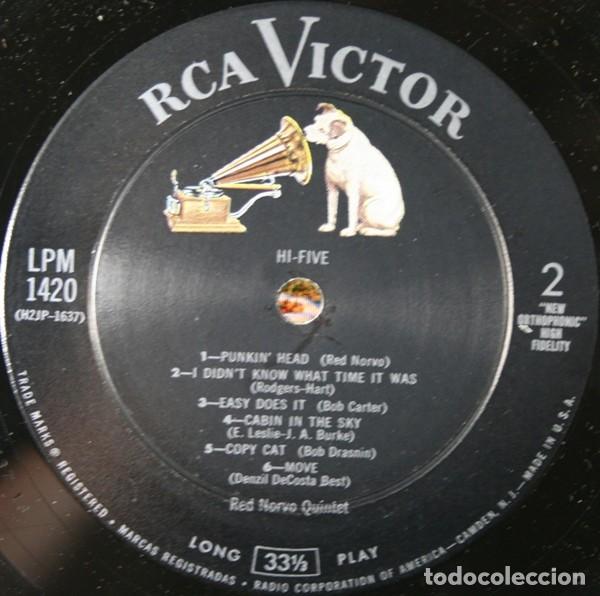 Discos de vinilo: Red Norvo Quintet - HI-FIve (LP Vinilo) - Foto 3