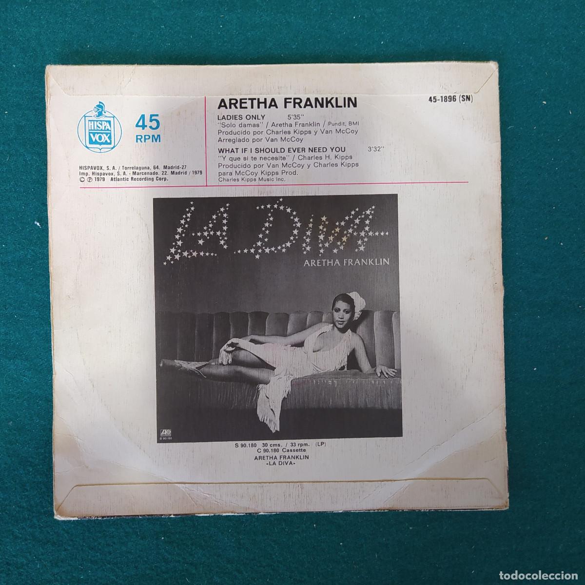 Discos de vinilo: Aretha Franklin &ndash; Ladies Only - Foto 2