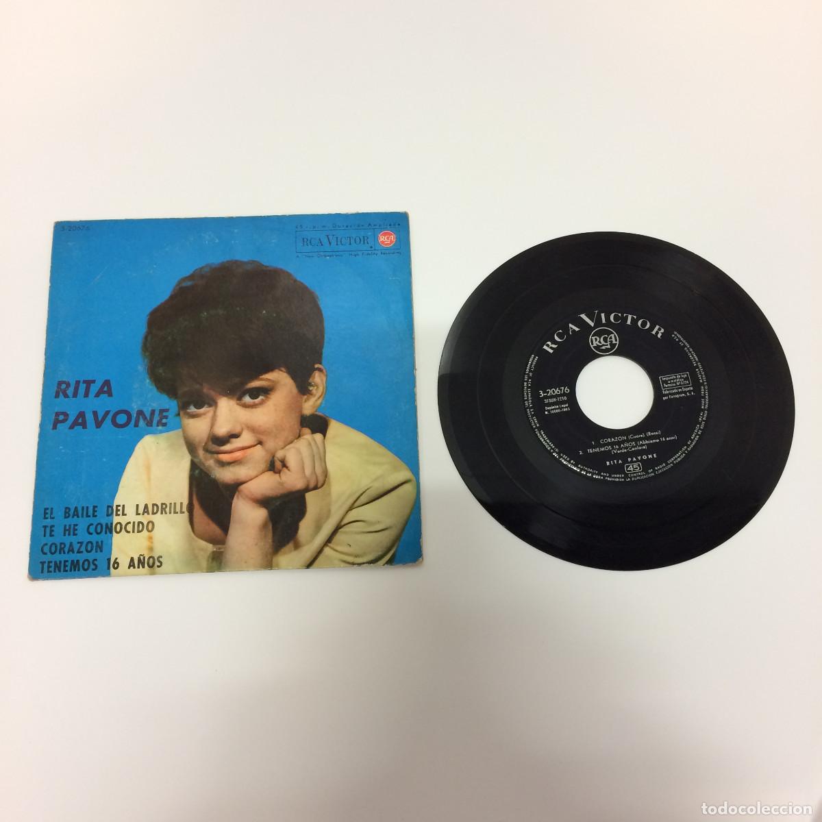Discos de vinilo: Disco Vinilo: Rita Pavone - 3-20676 - Foto 2