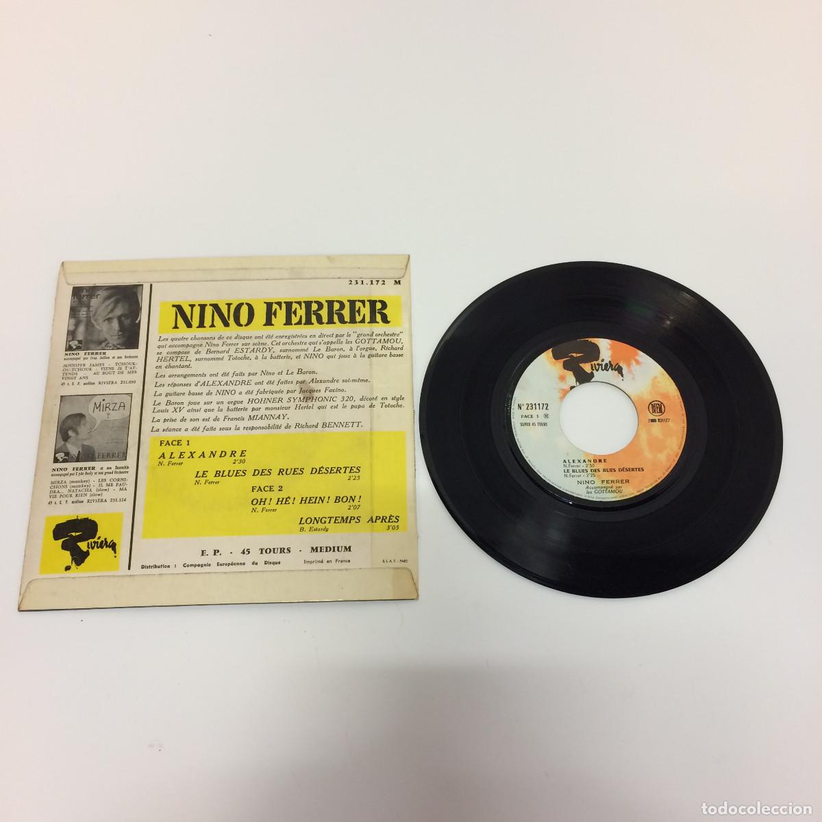 Discos de vinilo: Disco Vinilo: Nino Ferrer - 231.172 M - Foto 3